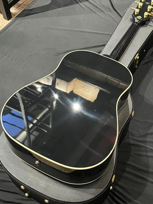 [SN 22604035] CERTIFIED USED GIBSON J-45 CUSTOM - EBONY [2024]