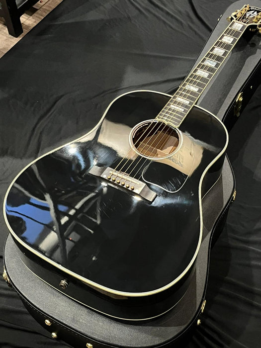 [SN 22604035] CERTIFIED USED GIBSON J-45 CUSTOM - EBONY [2024]