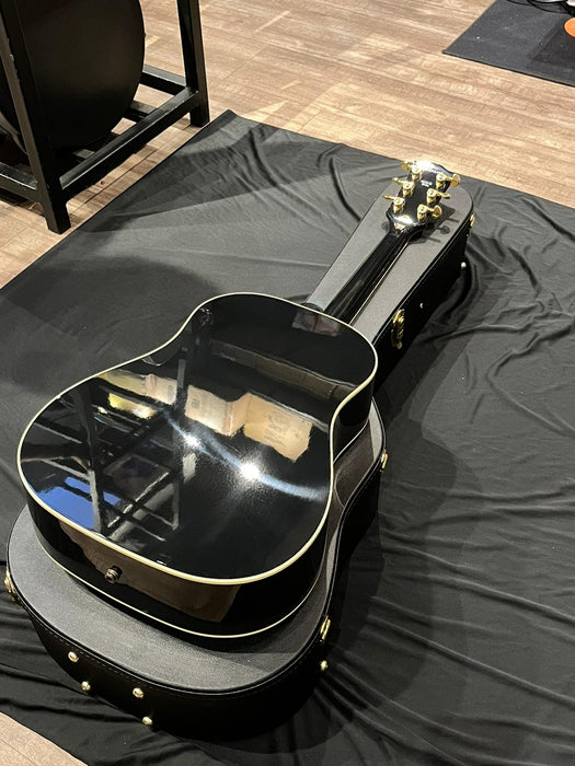 [SN 22604035] CERTIFIED USED GIBSON J-45 CUSTOM - EBONY [2024]