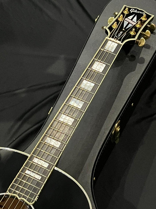 [SN 22604035] CERTIFIED USED GIBSON J-45 CUSTOM - EBONY [2024]