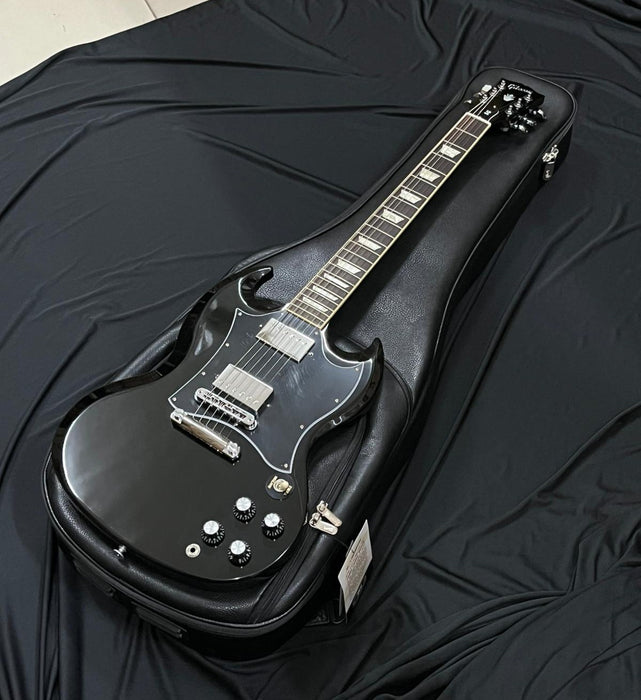 [SN 212840352] CERTIFIED USED GIBSON SG STANDARD ELECTRIC GUITAR - EBONY [2024]