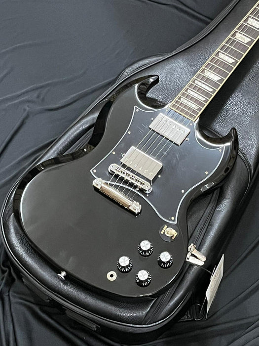 [SN 212840352] CERTIFIED USED GIBSON SG STANDARD ELECTRIC GUITAR - EBONY [2024]