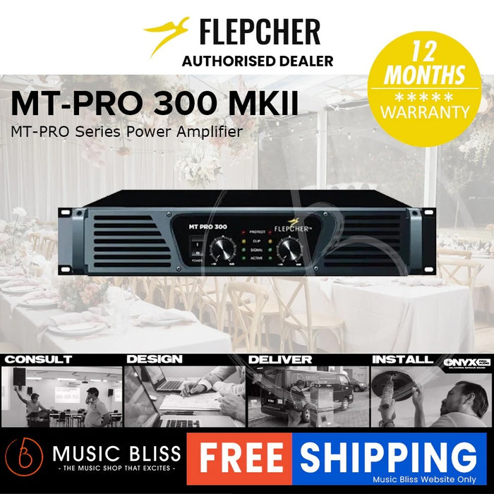 Flepcher MT-PRO 300 MKII Power Amplifier