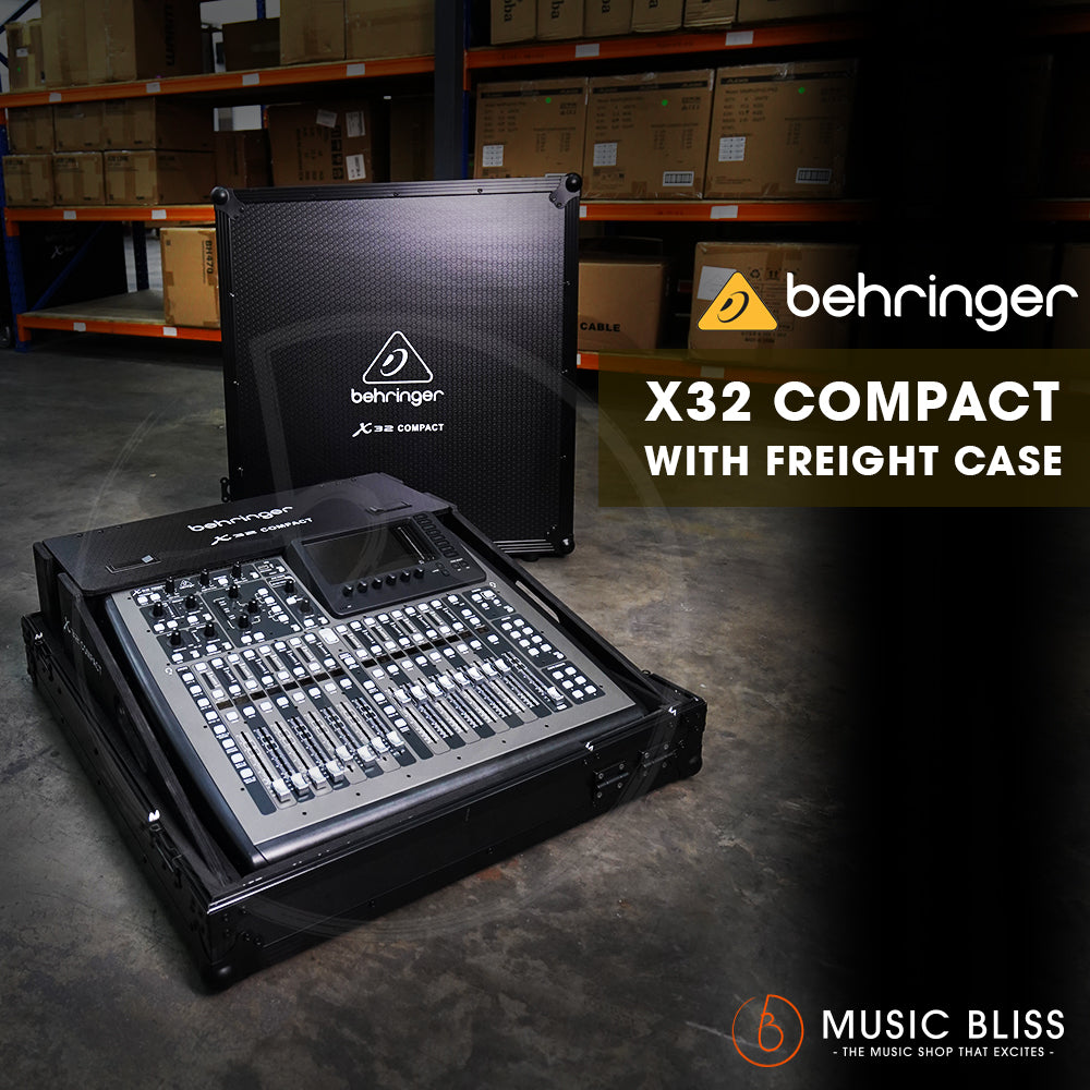 Behringer X32 COMPACT 40-channel Digital Mixer (Free Upgrade Freight Case)
