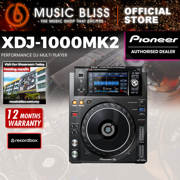 Pioneer DJ XDJ-1000MK2 Digital Rekordbox DJ Deck