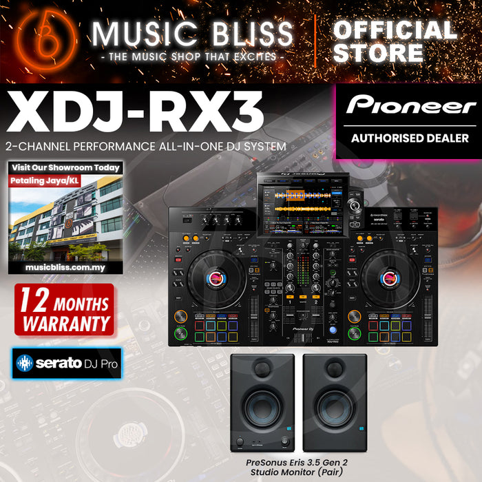 Pioneer DJ XDJ-RX3 2-channel Performance All-In-One DJ System