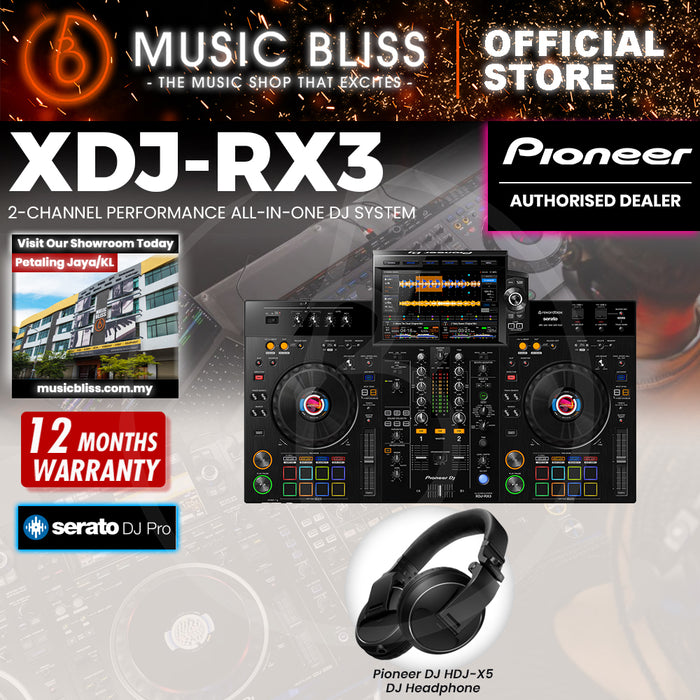 Pioneer DJ XDJ-RX3 2-channel Performance All-In-One DJ System