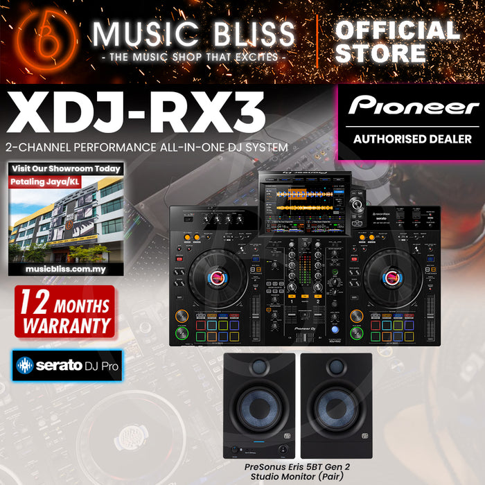 Pioneer DJ XDJ-RX3 2-channel Performance All-In-One DJ System