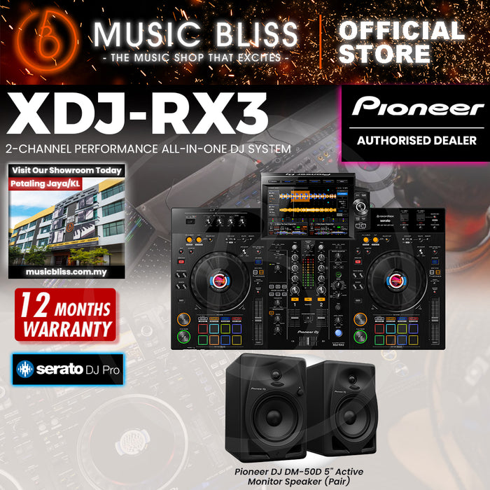 Pioneer DJ XDJ-RX3 2-channel Performance All-In-One DJ System