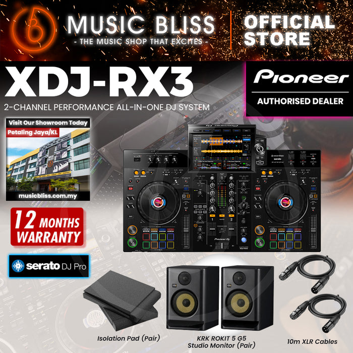 Pioneer DJ XDJ-RX3 2-channel Performance All-In-One DJ System