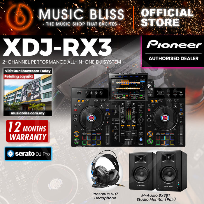 Pioneer DJ XDJ-RX3 2-channel Performance All-In-One DJ System