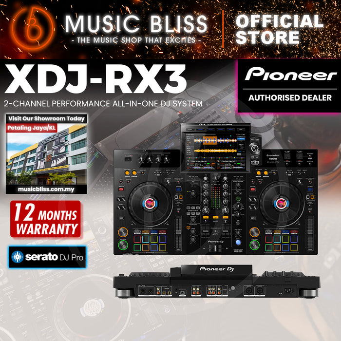 Pioneer DJ XDJ-RX3 2-channel Performance All-In-One DJ System