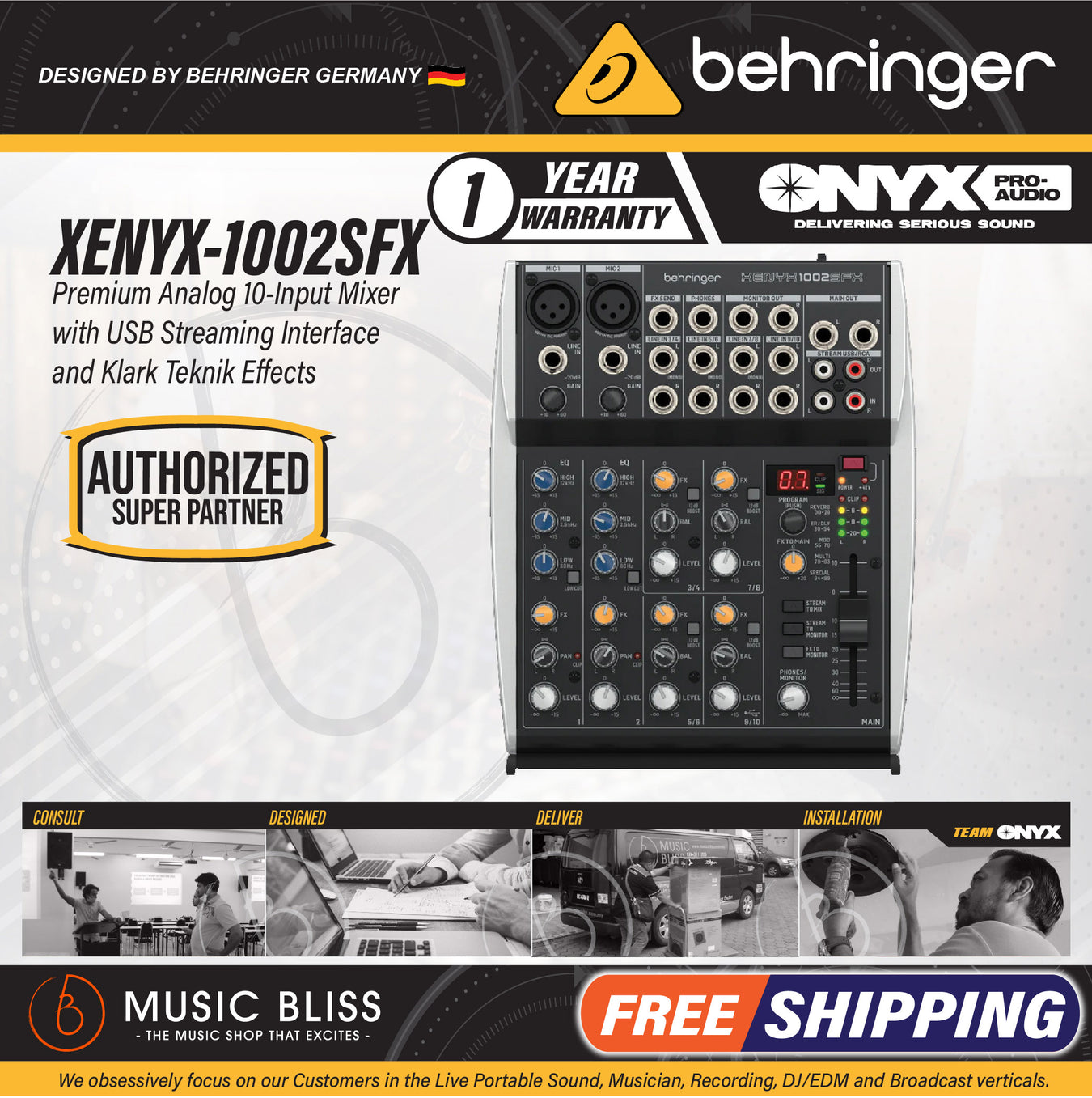Behringer Analog Mixers