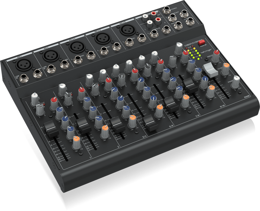 Behringer XENYX 1003B Premium Analog 10-Input Mixer with 5 Mic Preamps and Optional Battery Operation - Music Bliss Malaysia