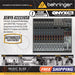 Behringer XENYX X2222USB Mixer with USB and Effects - Music Bliss Malaysia