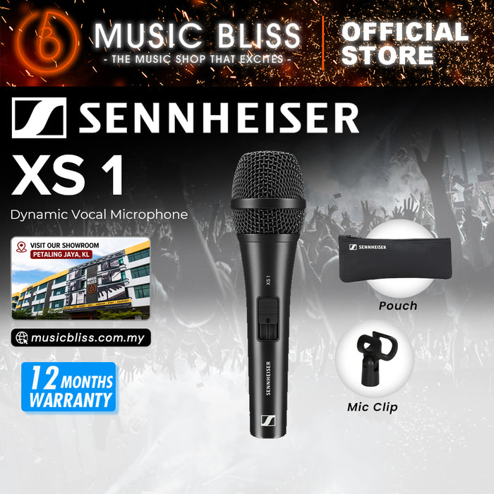 Sennheiser XS 1 Wired Dynamic Microphone with Free Mic Cable