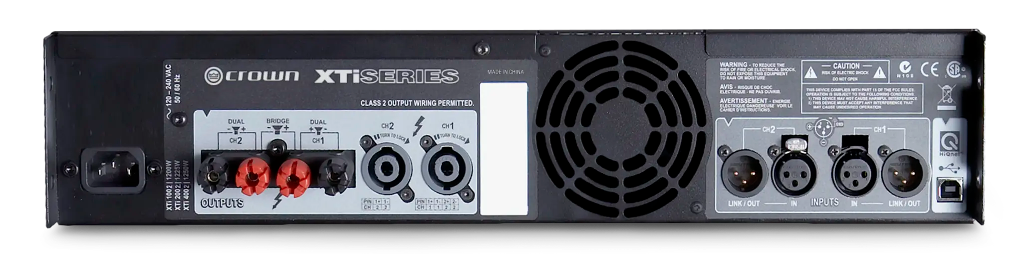 Crown XTi 2002 Two-channel, 800W @ 4? Power Amplifier
