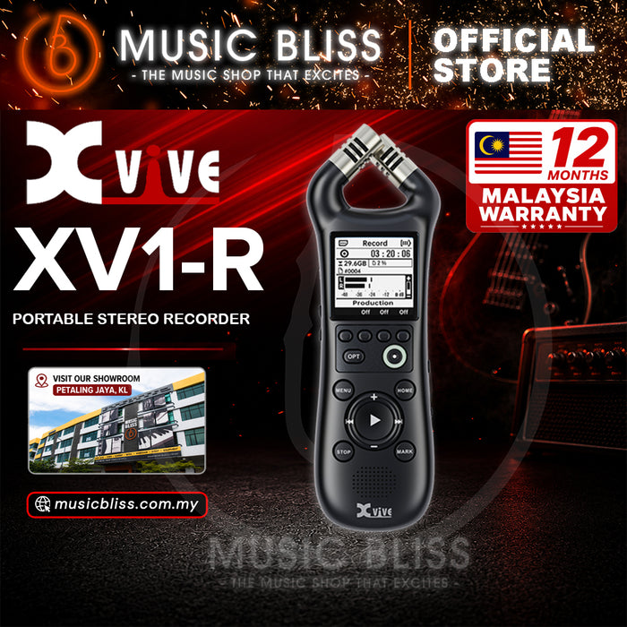 Xvive XV1-R Portable Stereo Recorder