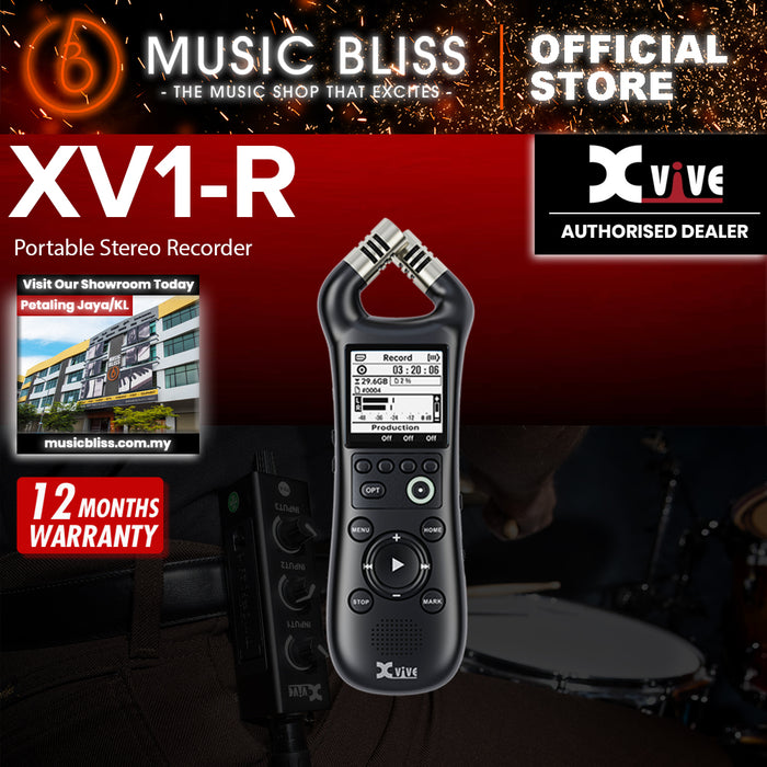 Xvive XV1-R Portable Stereo Recorder