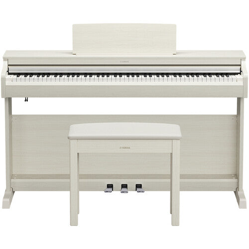 Yamaha Arius YDP-166 88-Keys Digital Piano with FREE Bench - White Birch