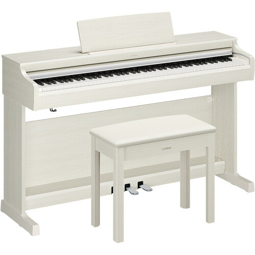 Yamaha Arius YDP-166 88-Keys Digital Piano with FREE Bench - White Birch