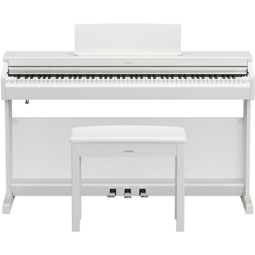 Yamaha Arius YDP-166 88-Keys Digital Piano with FREE Bench - White