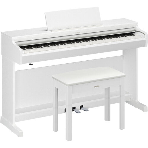 Yamaha Arius YDP-166 88-Keys Digital Piano with FREE Bench - White