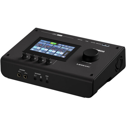 Yamaha URX44V USB-C Audio and Video Interface - Black
