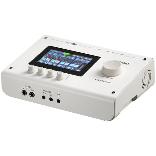 Yamaha URX44V USB-C Audio and Video Interface - White