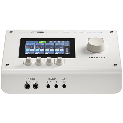 Yamaha URX44V USB-C Audio and Video Interface - White