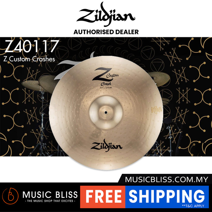 Zildjian 20" Z Custom Crash Cymbal