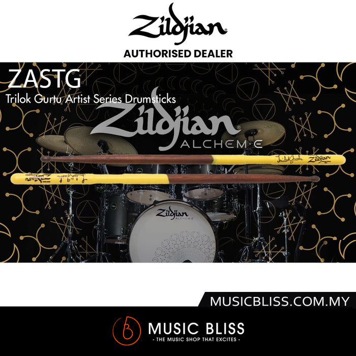 Zildjian ZASTG Artist Series Drumsticks - Trilock Gurtu
