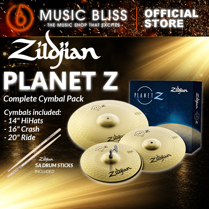 Zildjian Planet Z 4-piece Cymbal Set - 14", 16", 20"