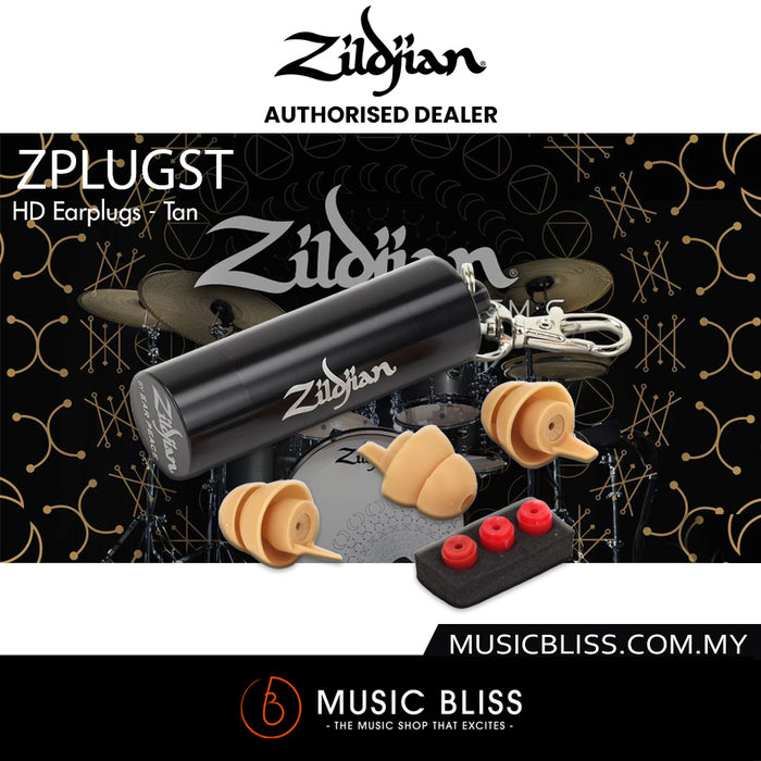 Zildjian HD Earplugs - Tan
