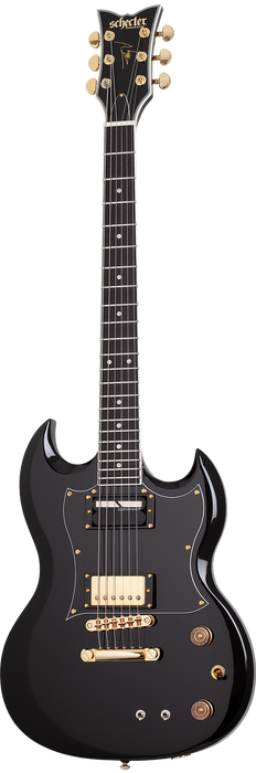Schecter ZV-H6LLYW66D-S Electric Guitar - Gloss Black