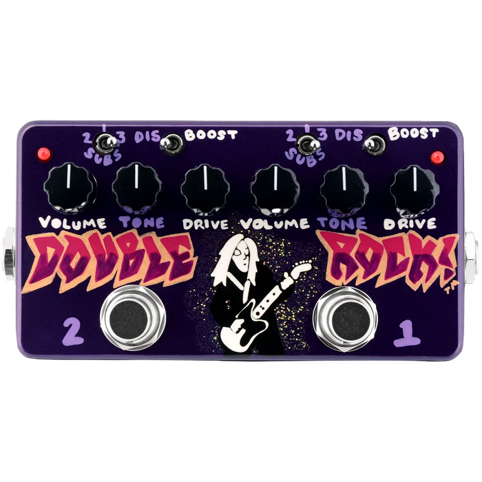 ZVEX HP Double Rock Guitar Effect Pedal