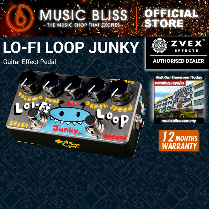 ZVEX HP Lo-Fi Loop Junky Guitar Effect Pedal