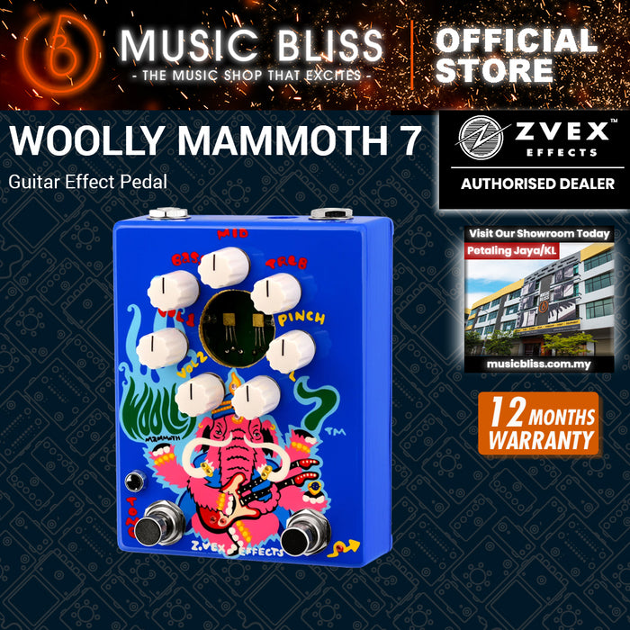 ZVEX HP Woolly Mammoth 7 Guitar Effect Pedal