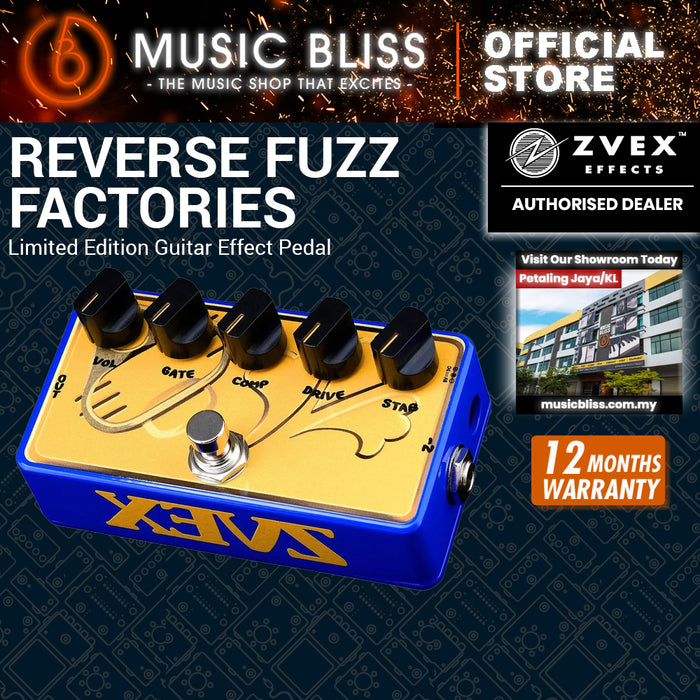 ZVEX MAPS Reverse Fuzz Factories Limited Edition Guitar Effect Pedal