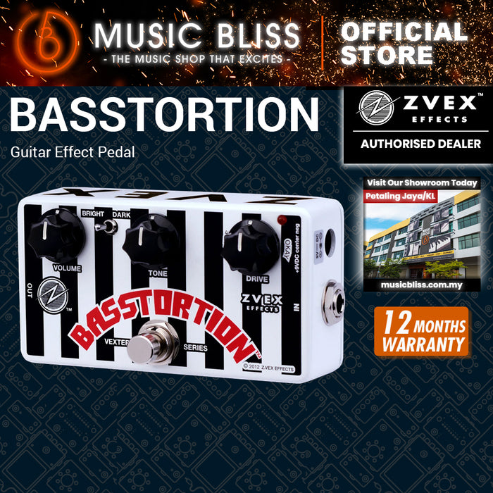ZVEX Vexter Basstortion Bass Effect Pedal