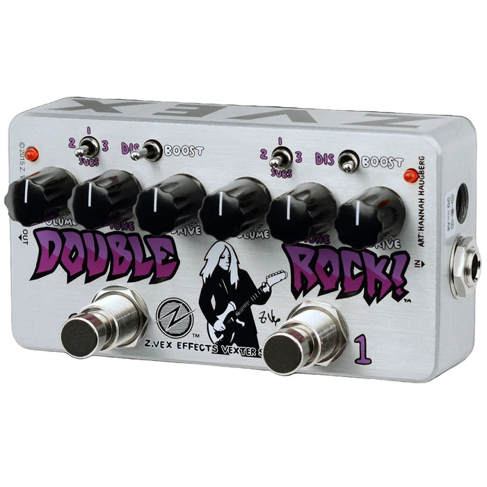 ZVEX Vexter Double Rock Guitar Effect Pedal