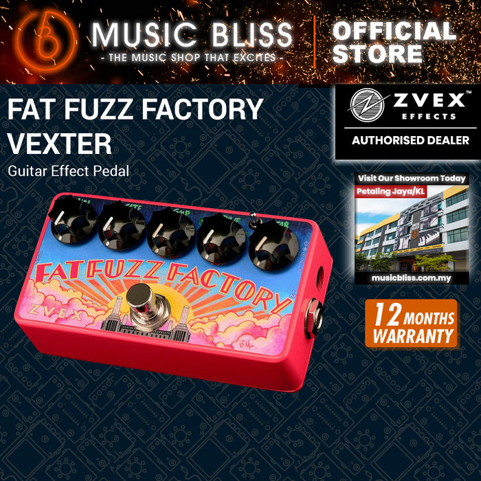 ZVEX Vexter Fat Fuzz Factory Guitar Effect Pedal