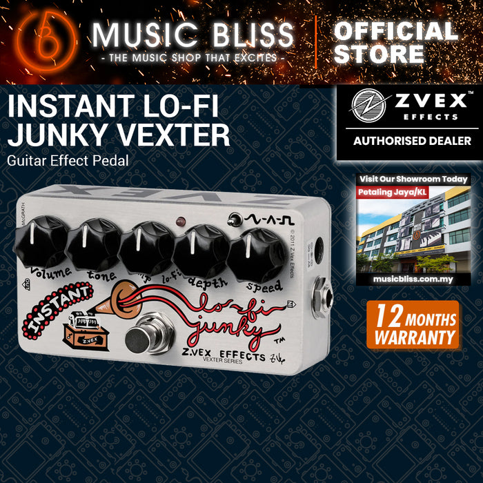 ZVEX Vexter Instant LoFi Junky Guitar Effect Pedal