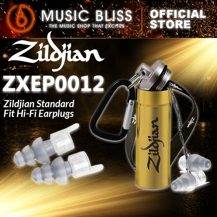 Zildjian Standard Fit Hi-Fi Earplugs
