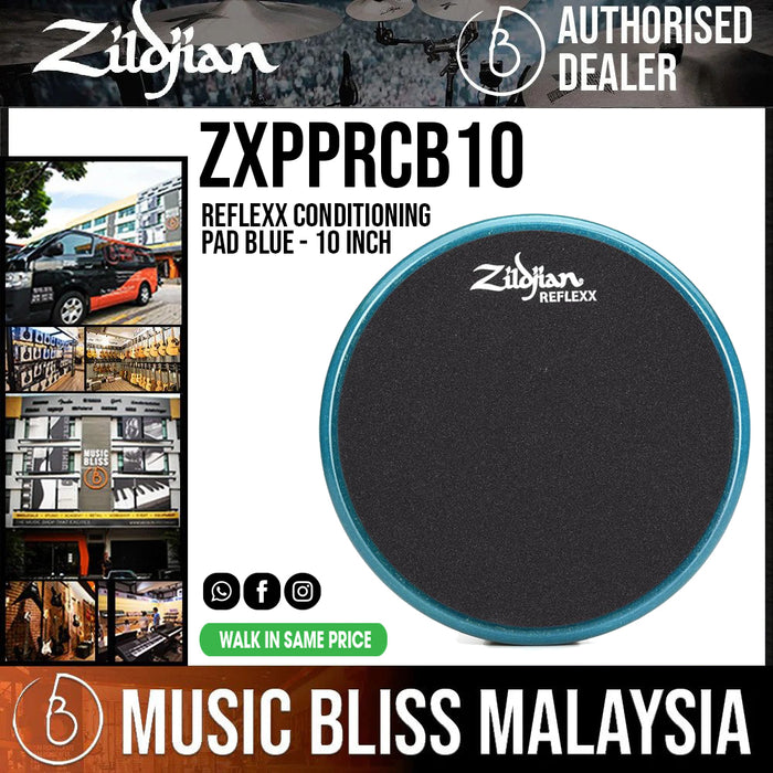 Zildjian Reflexx Conditioning Pad Blue - 10 inch - Music Bliss Malaysia