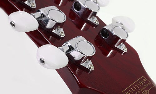 Schecter ZV Custom Reissue Electric Guitar - See-Thru Cherry with 6661 Graphic