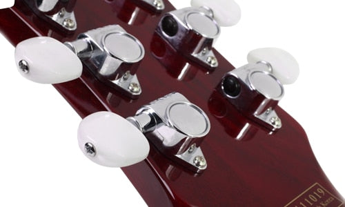 Schecter ZV Custom Reissue Left-Handed Electric Guitar - See-Thru Cherry with 6661 Graphic