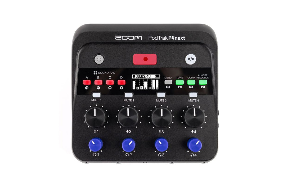 Zoom PodTrak P4next Audio Interface
