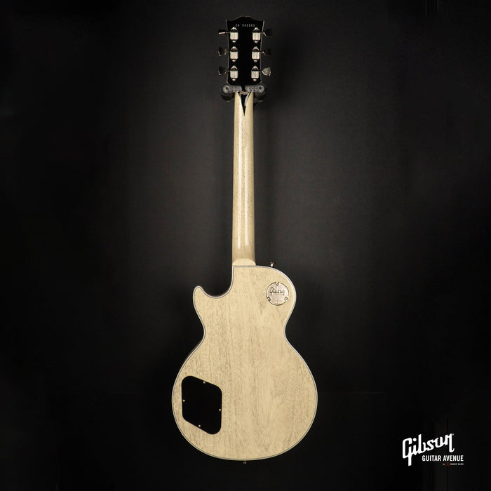 GIBSON JO BRANKO SELECT MADE TO MEASURE LES PAUL CUSTOMS 7A QUILT TOP - V3 NECK - OCEAN BLUE - TV WHITE BACK W/STINGER GLOSS NH