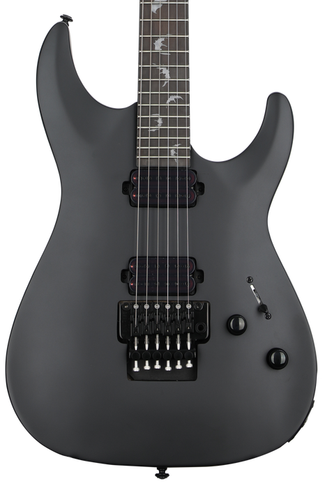Schecter Damien-6 FR Electric Guitar - Satin Black